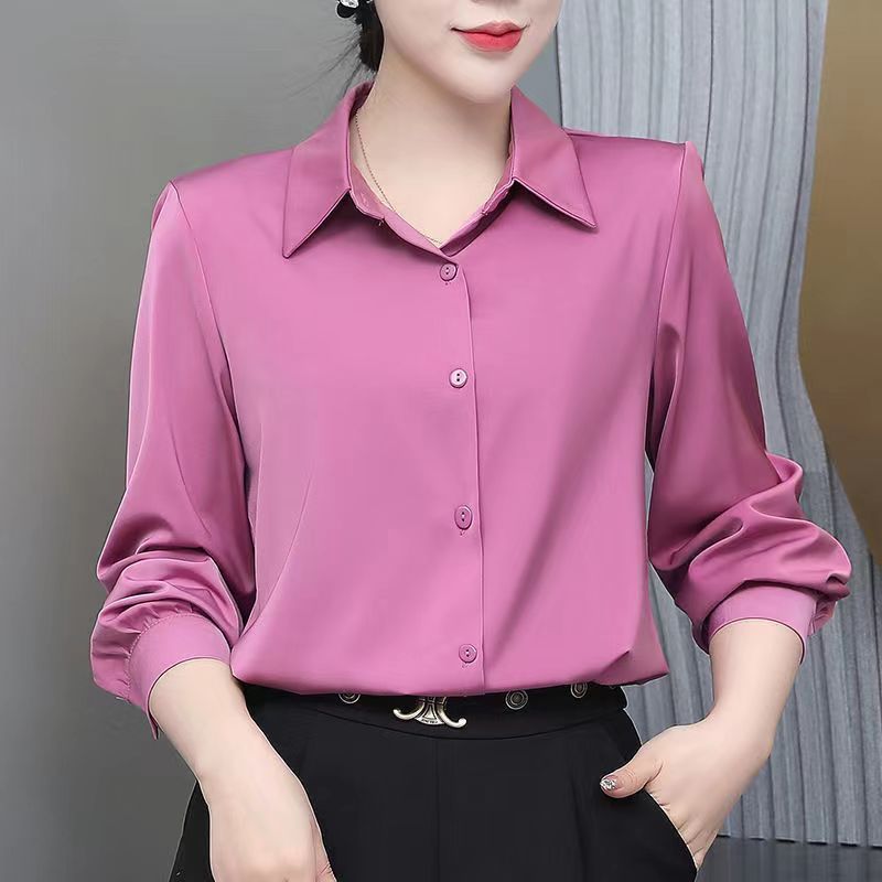 [Active] Women's Shirt Fashion Business Attire Workwear Summer Anti-Wrinkle Highlight Short Wholesale Work Clothes for Women