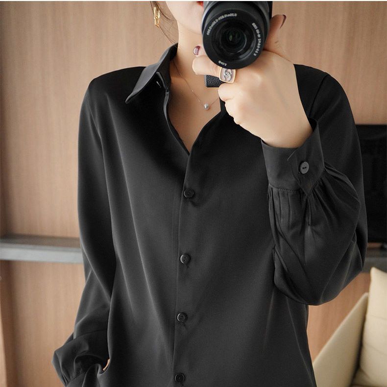 [Active] Women's Shirt Fashion Business Attire Workwear Summer Anti-Wrinkle Highlight Short Wholesale Work Clothes for Women