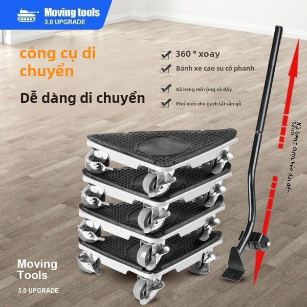 bánh xe nặng  chuyển đồ nội thất