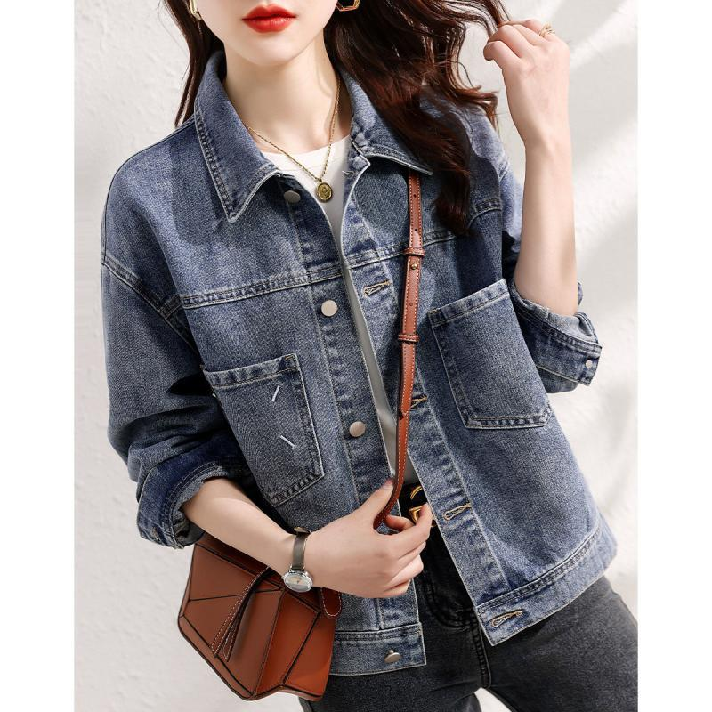 sale!áo khoác denim hàng đầu