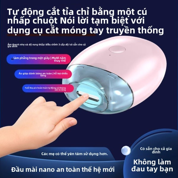 Máy mài móng tay trẻ em hoàn toàn tự động smart