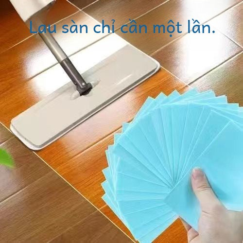 Miếng lau sàn khử trùng tiện lợi